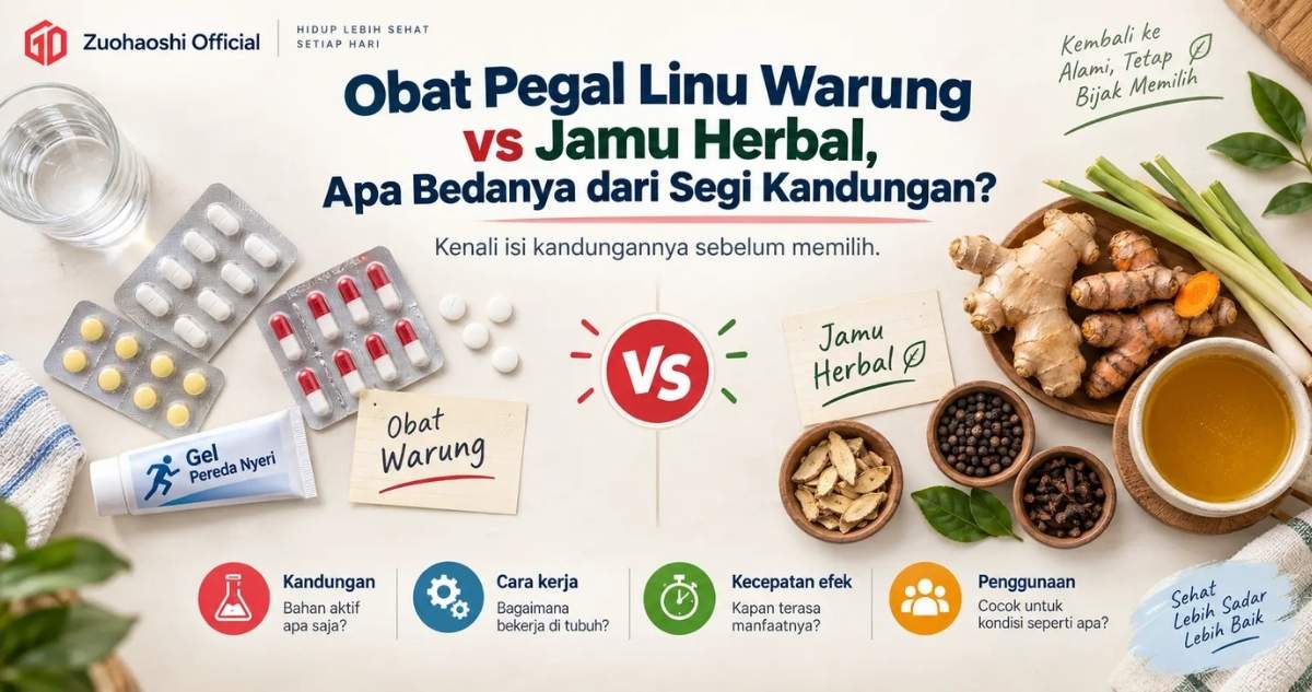 Obat Pegal Linu Warung vs Jamu Herbal: Perbedaan, Risiko, dan Cara Memilih
