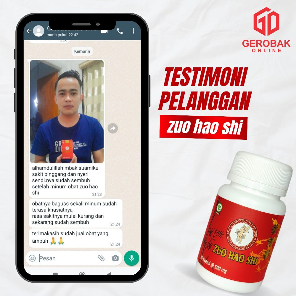 Zuo Hao Shi - Obat Cina Herbal Saraf kejepit - 2 pcs 5